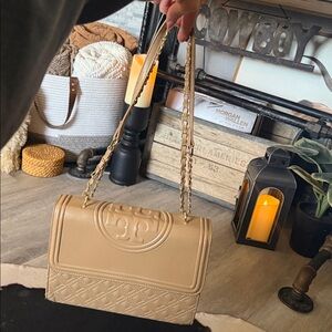🤎TORY BURCH•FLEMING CONVERTIBLE SHOULDER BAG🤎